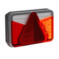 Lanterna traseira ASPÖCK MULTILED V com 6 funções, direita