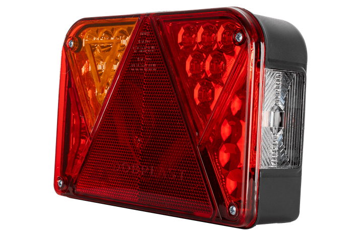 Lâmpada traseira LED DOBPLAST DPT35 6 funções esquerda