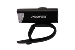 Luz dianteira para bicicleta PROFEX 82004 Pro Alu Li-Pol USB