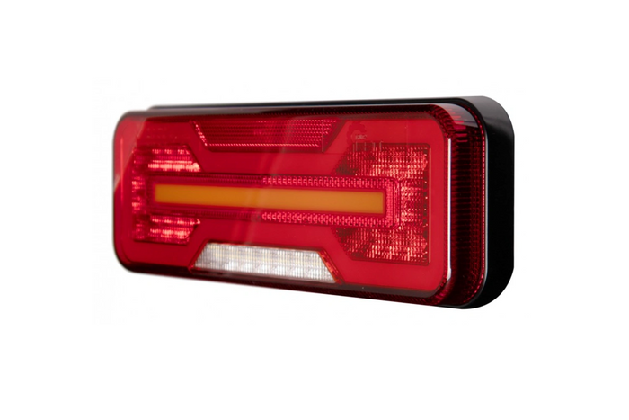 Luzes traseiras TruckLED L1871+L1872 LED NEON DYNAMIC, cabo de 0,35 m, 6 funções, esquerda + direita