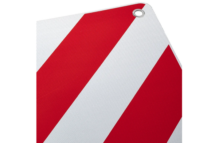 Placa de sinalização traseira dupla face ProPlus 361234V01, 50x50cm