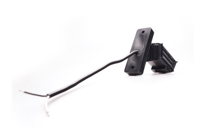 WAŚ 2550L W297.3.1 Luz de sinalização esquerda em LED com braço curto