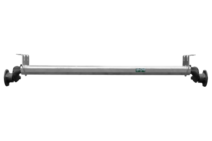 Eixo AL-KO OPTIMA sem freio para reboque 750kg 1285mm 1620mm 4x100