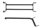 Suporte de espelho com extensão PLASTEX WRR0100.M6, braço universal para máquinas agrícolas.