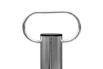 Suporte fixo UNITRAILER para reboque plataforma de 150 kg, 48 mm x 600 mm