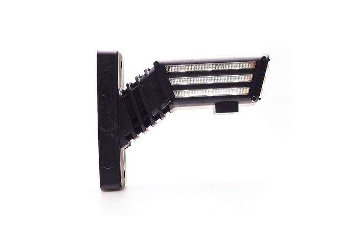 WAŚ 2550L W297.3.1 Luz de sinalização esquerda em LED com braço curto
