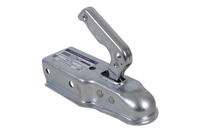 Engate de bola STEELPRESS ZSK-1300M para reboque de 1300 kg com barra de tração quadrada de 77 mm