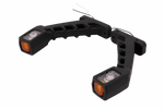 Conjunto de duas lâmpadas de marcação LED TT TECHNOLOGY TT.12191, esquerda + direita, em um braço de borracha