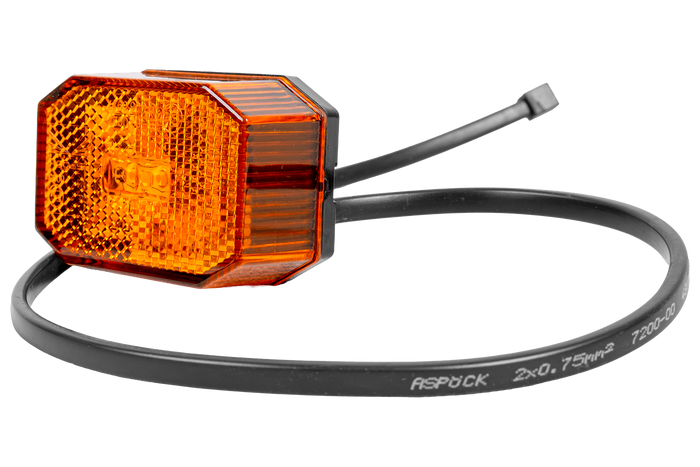Lâmpada de sinalização LED ASPÖCK FLEXIPOINT universal laranja