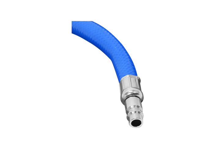 Mangueira pneumática YATO YT-24224 em PVC reforçado com conectores rápidos, 10 mm × 10 m