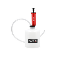 Extrator manual de óleo e combustível YATO YT-06985 com capacidade de 1,6L