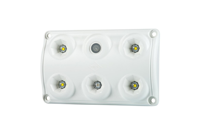 Lâmpada LED HORPOL LWD2157 de 900lm para interior de carro com interruptor e diodo vermelho.