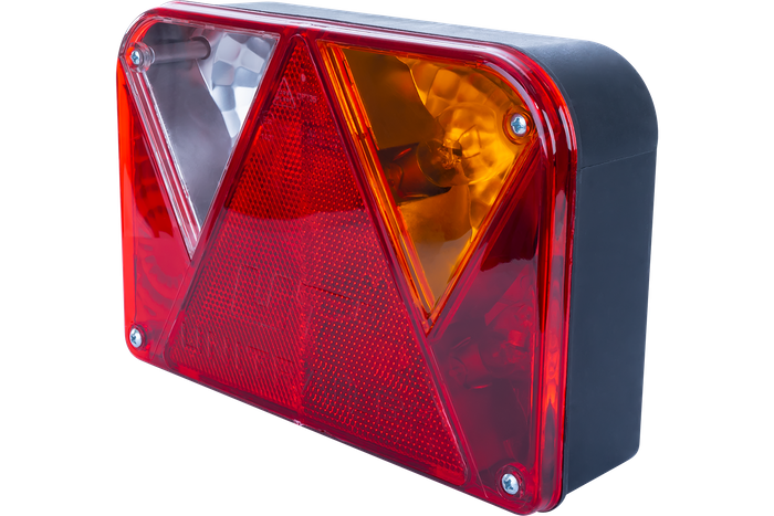 Conjunto de iluminação: luzes traseiras DOBPLAST + luzes laterais de LED DOBPLAST + chicote MANTES 8m 13 pinos + conectores rápidos