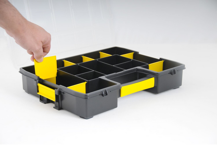 Caixa organizadora de ferramentas STANLEY SORTMASTER JUNIOR 375x290mm