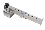 Suporte de manivela extensível UNITRAILER JL1 para reboque plataforma de 1500 kg, 346-576 mm