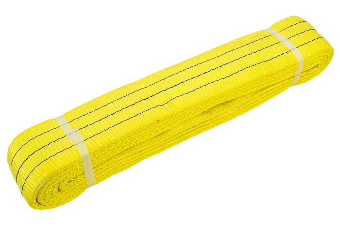 Cinta de elevação HEFFA para guindaste, 5m/90mm/3t com laços