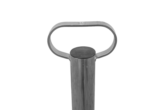 Suporte fixo UNITRAILER para reboque plataforma de 150 kg, 48 mm x 755 mm