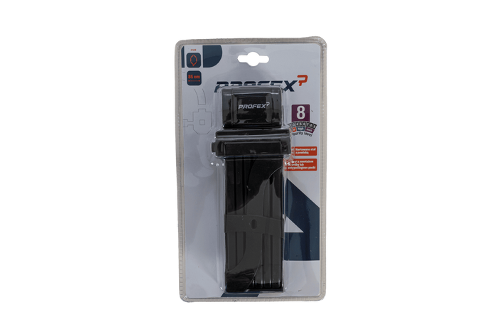 Cadeado dobrável para bicicleta de 85 cm com alça PROFEX 81640