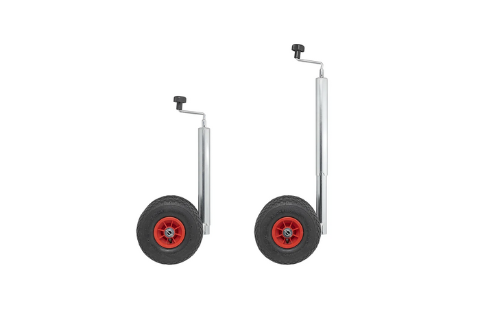 Roda guia ProPlus 341508, roda pneumática, 300 kg, 48 mm, 660-870 mm