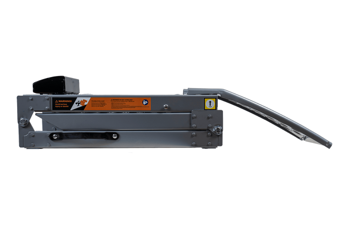 UNITRAILER ALR005 rampas dobráveis de aço para reboques, 200 cm, 500 kg, conjunto de 2