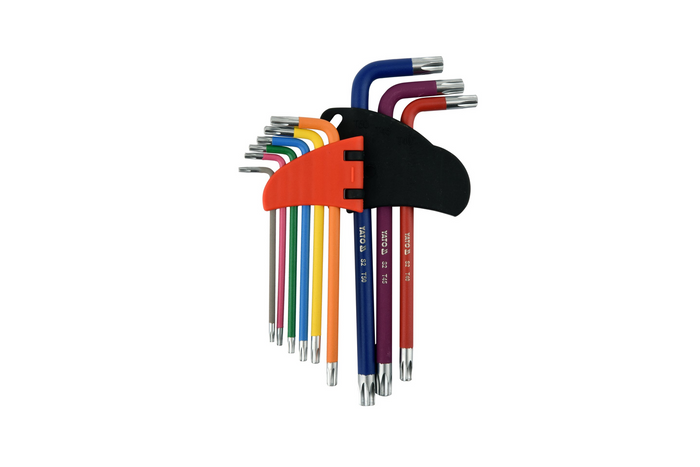 Jogo de chaves Torx YATO YT-05633 T10-T50, 9 peças.