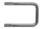 Grampo quadrado DROMET tipo C, M12, 62×117mm