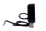 Refletor retangular para lâmpada de trabalho LED LAYTZ LY7304 com 66 LEDs e 5800 lm