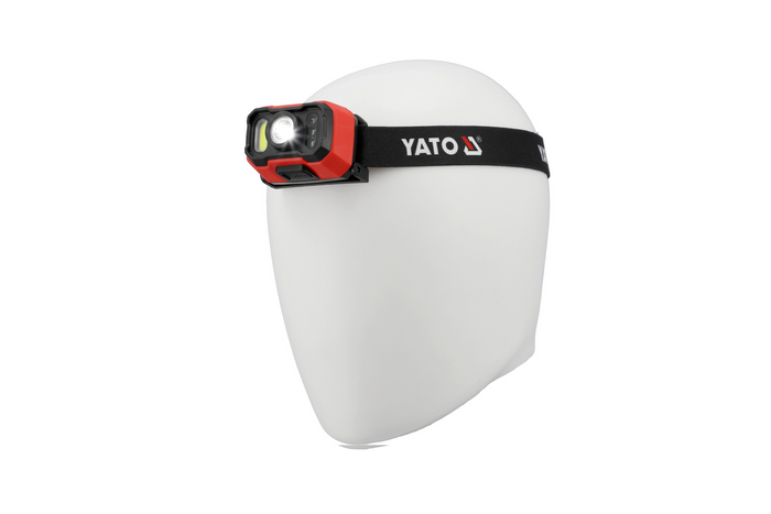 Lanterna de cabeça LED YATO YT-085942 com sensor de movimento, 1000lm