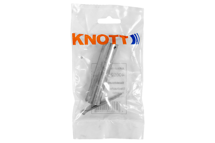 Eixo de roda de suporte KNOTT 406024.001, bucha 84x20mm