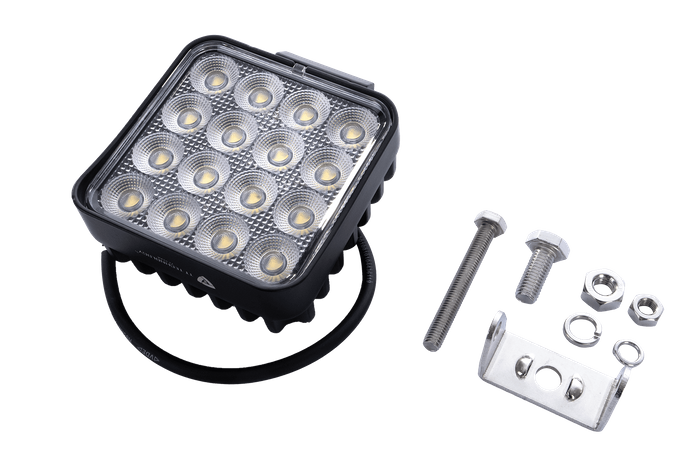Luminária de trabalho LED refletora TT TECHNOLOGY TT.13364 64xLED 5120 Lm quadrada