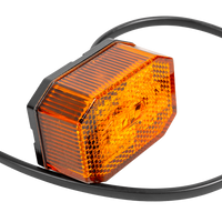 Lâmpada de sinalização LED ASPÖCK FLEXIPOINT universal laranja