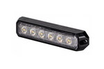 Luz de advertência LED KAMAR LW0032-ALR-1, com 3 modos de intermitência.