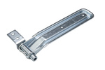 Dobradiça lateral com suporte UNITRAILER BSCH 10-270+BSCHG 10-A, conjunto completo para montagem lateral em reboque.