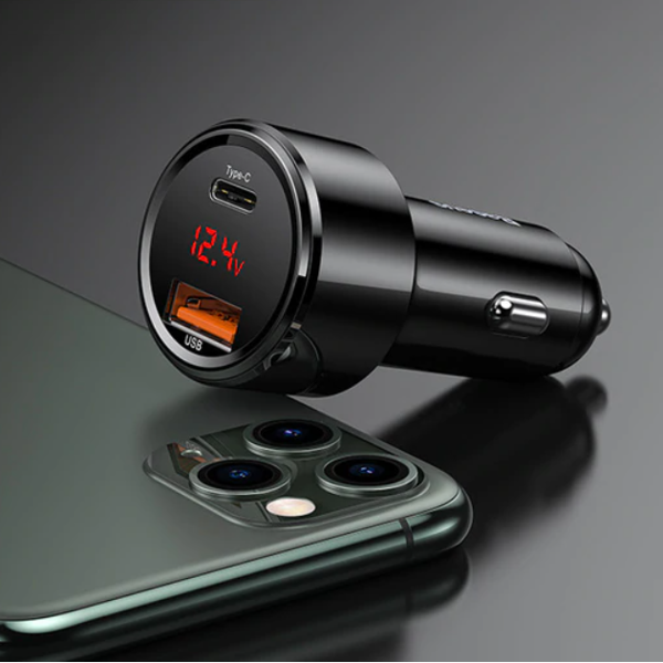 Carregador USB para carro BASEUS Magic Series, USB-C 45 W