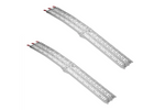 Rampas dobráveis ProPlus 390096 em alumínio para reboques, 220 cm, 680 kg, conjunto de 2