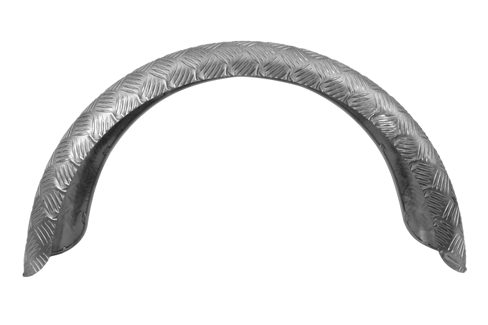 Para-lama de reboque 15-16" DOMAR D29130 arco de roda 790/220mm